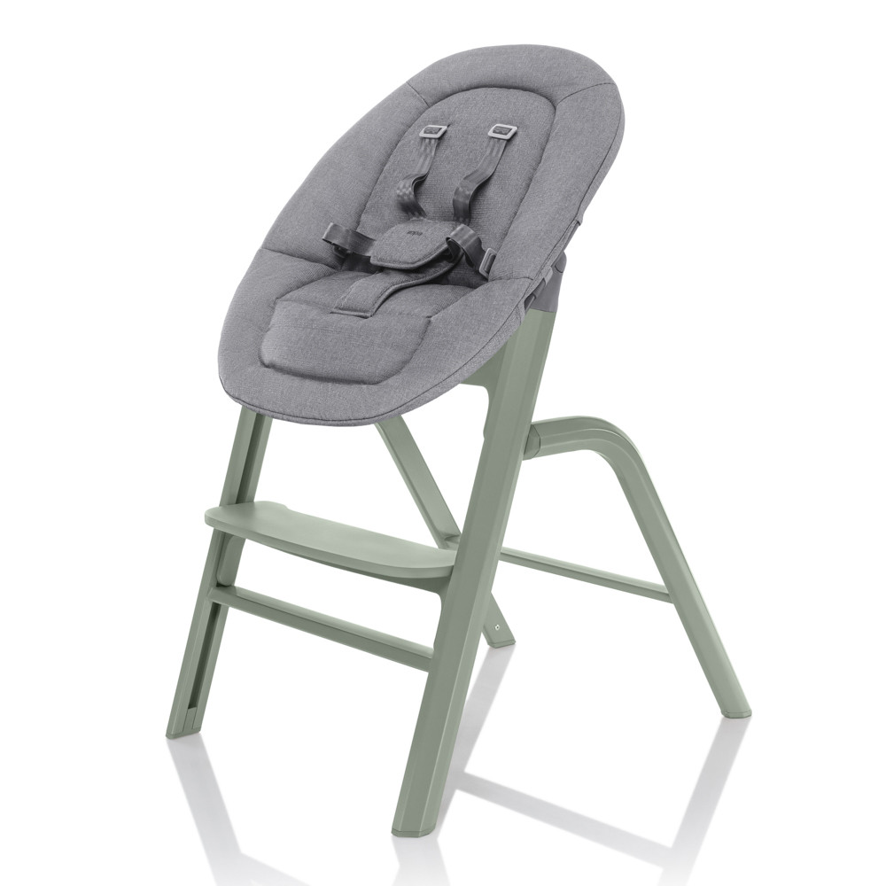 Zopa - Set highchair Inpira + newborn set + rocking base Pistacio Green