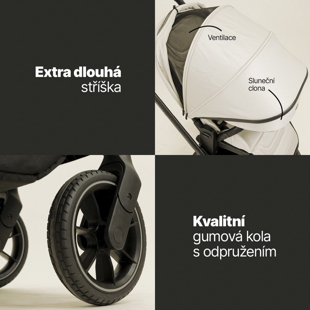 Zopa - Move Cross 5 sport babakocsi Toffee Brown