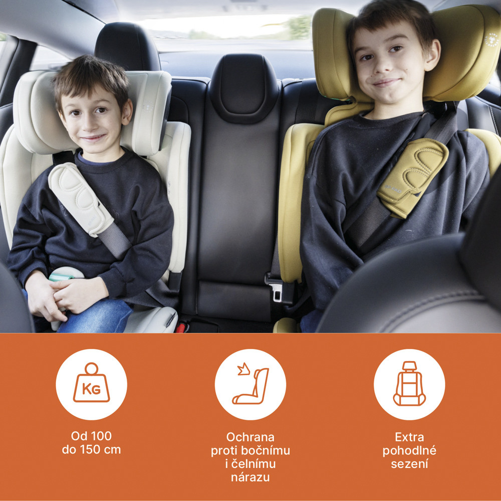 Zopa - Matrix i-Size gyerekülés Toffee Brown – autósülés