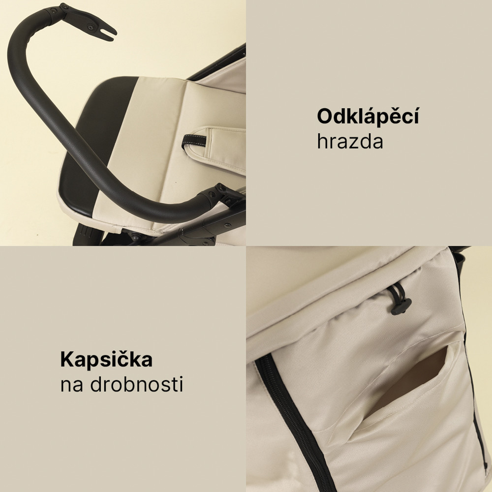 Zopa - Moya babakocsi Ivory Beige