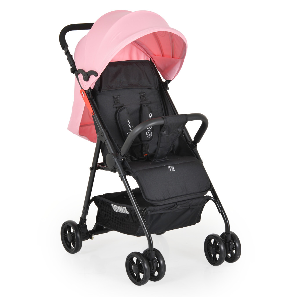 MONI Capri babakocsi nyári dupla első kerék pink