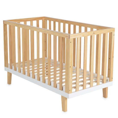 Cangaroo WHISPER fa babaágy 3 magasságban állítható 60x120cm NATUR