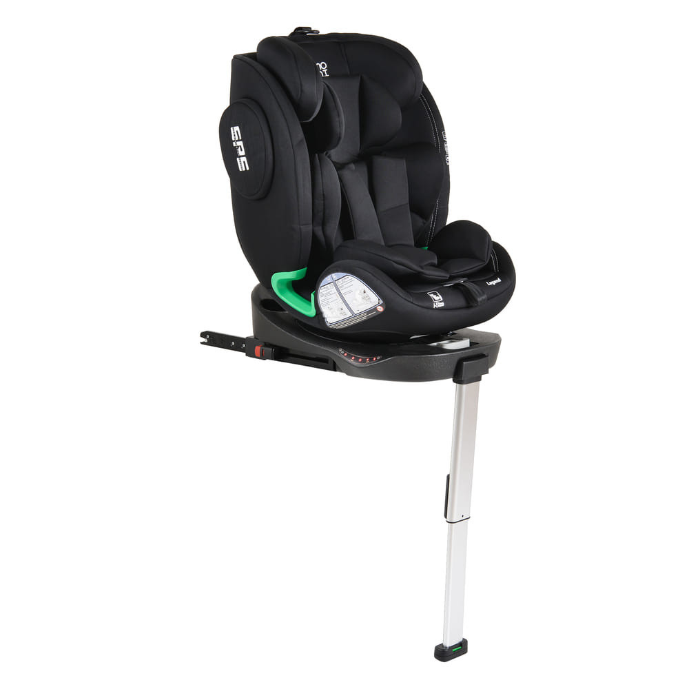 Moni - LEGEND autós ülés 40-150cm támasztólábbal FEKETE
