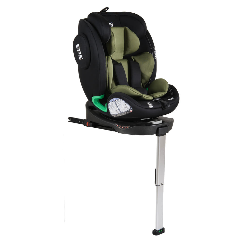 Moni - LEGEND autós ülés 40-150cm támasztólábbal ZÖLD