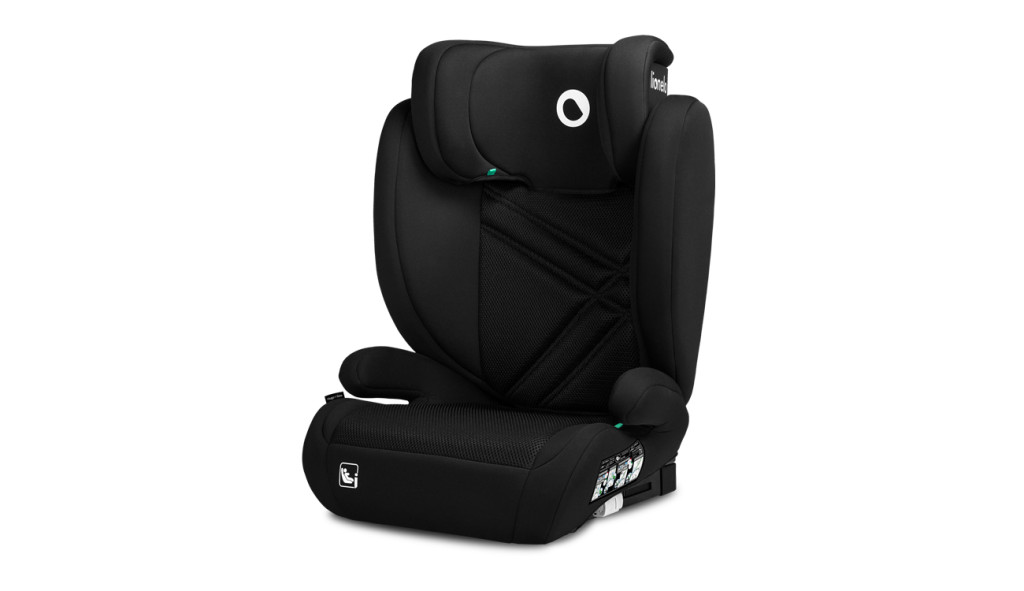 Lionelo HUGO I-Size 100-150cm 15-36kg - Black Carbon (Iso-Fix) – autósülés