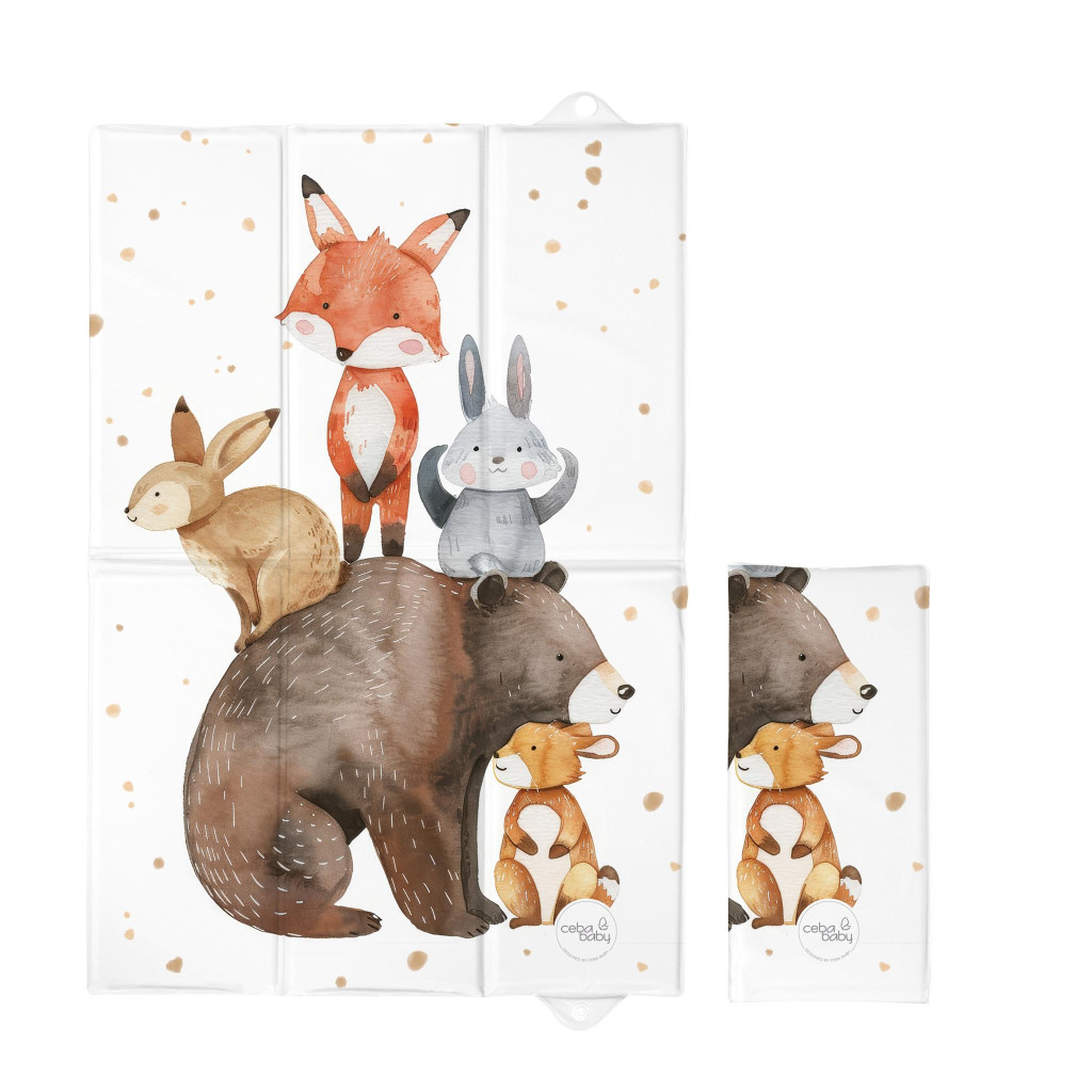 Ceba Baby - Basic Forest Friends Pelenkázó Lap 40x60