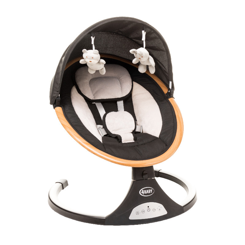 4Baby Rock'n Relax - Elektromos Hinta Black