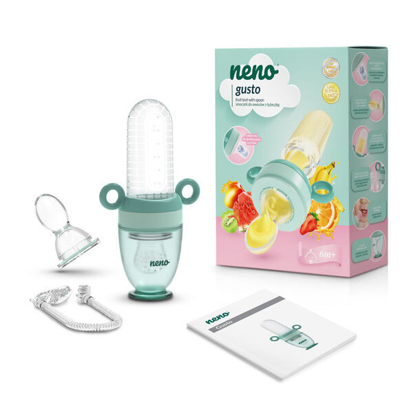 NENO Gusto - Gyümölcsetető cumi kanállal
