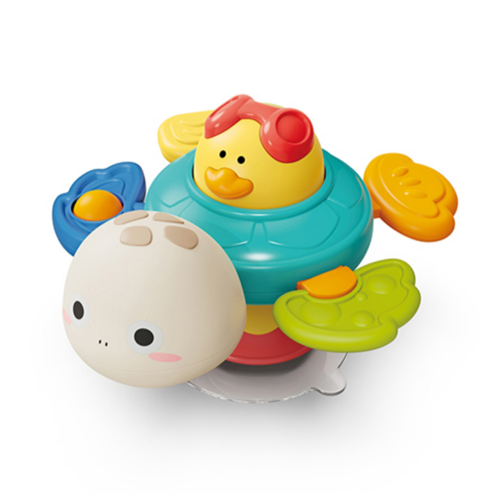 BabyOno 1584 - Szenzoros tapadókorongos játék Teknős-TURTLE