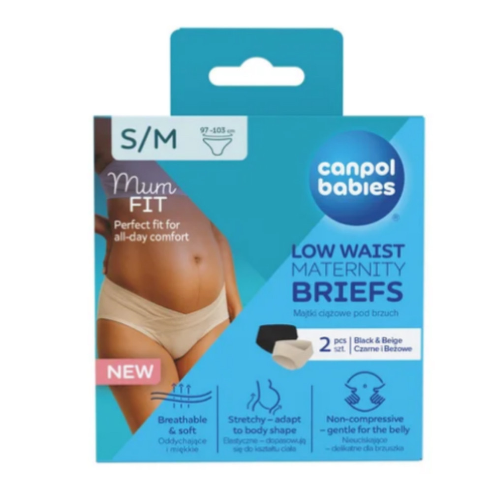 Canpol 78/018 - MumFIT Alacsony Derekú Kismama Bugyi S/M