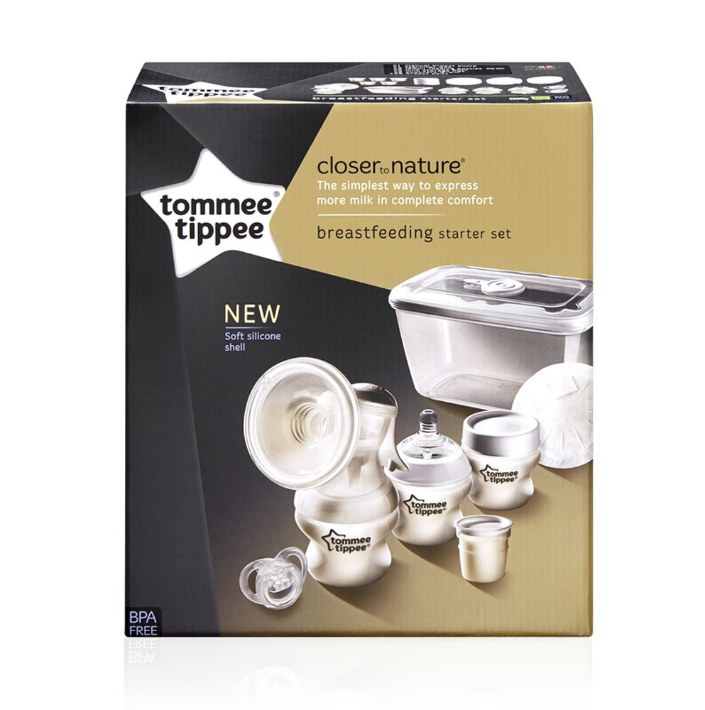 Tommee Tippee Closer to Nature - Kézi Mellszívó Starter Szett – babatermék