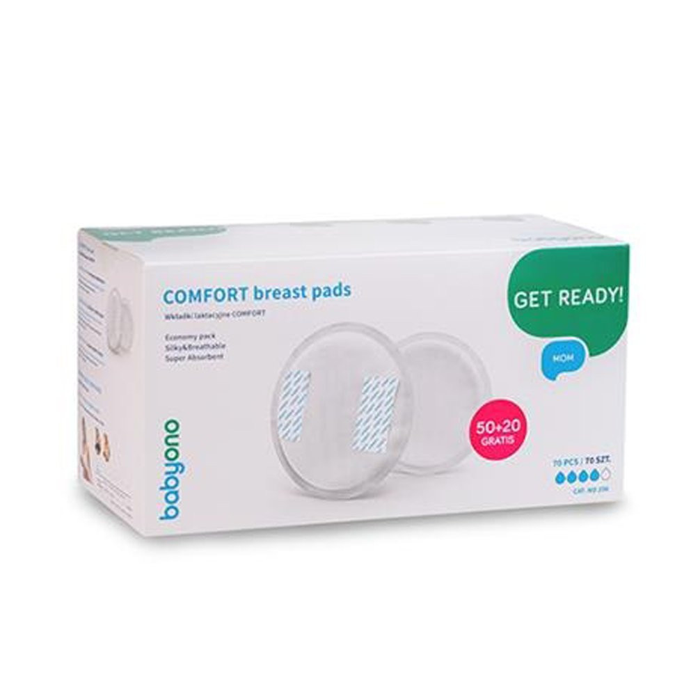 BabyOno Comfort 296 - Melltartóbetét 50 + 20 db Ajándék – melltartóbetét 1. kép