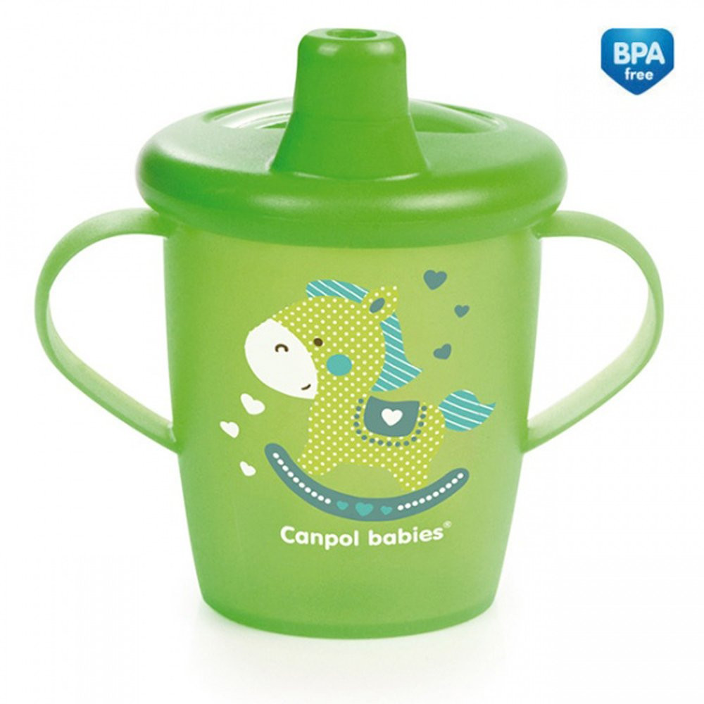 Canpol Anywayup 31/200 - Cseppmentes 250ml itatópohár Zöld