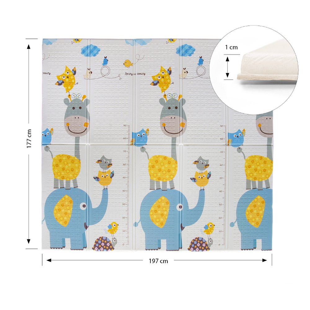 Milly Mally - Happy Zoo Játszószőnyeg – játszószőnyeg 1. kép