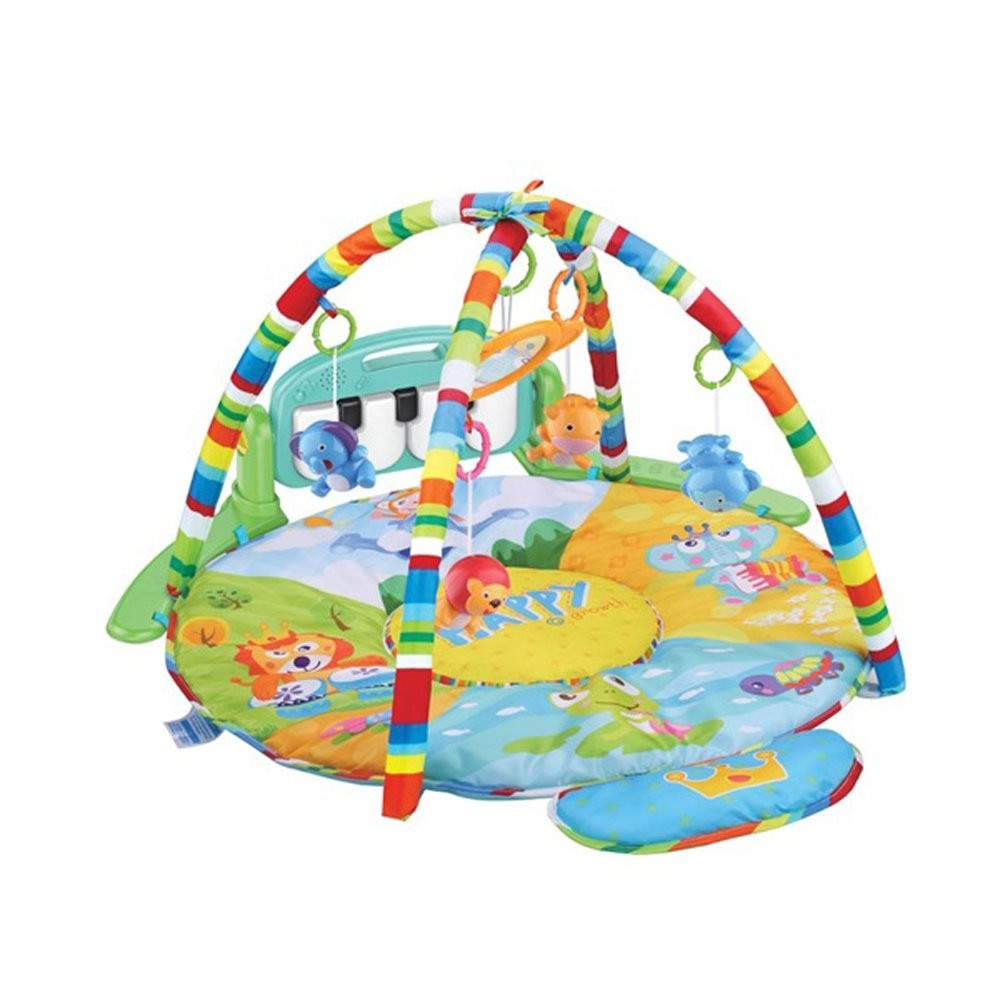 Alexis Baby Mix 46210 - Szafari Zenélős Játszószőnyeg – játszószőnyeg 1. kép