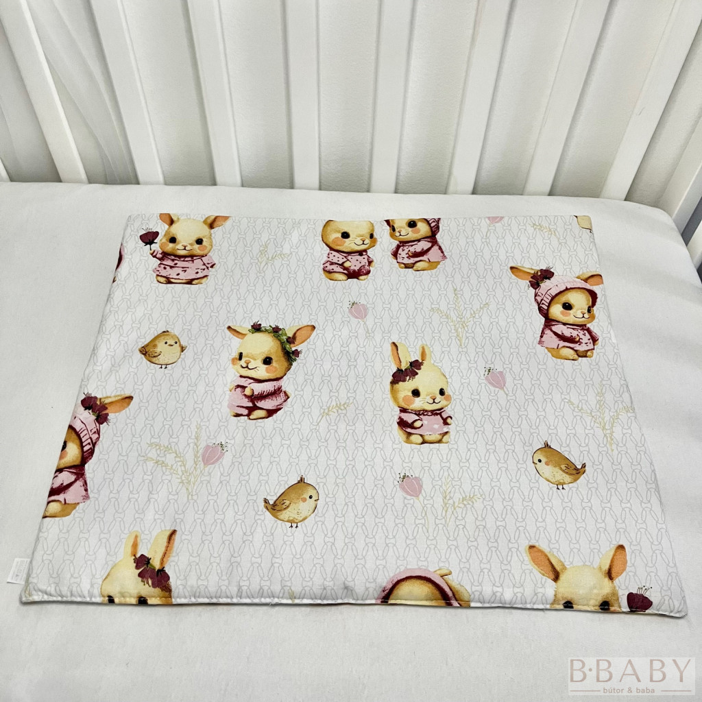 Gyermek lapos párna – Sweet Bunny | Lapos párna a legédesebb nyuszis álmokhoz – babatermék
