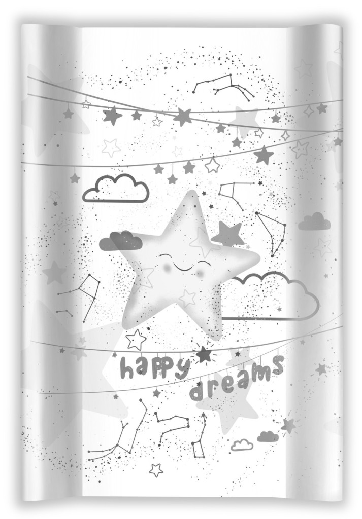 Color - Happy Dreams – Pelenkázólap merev peremes 80×50 cm – babatermék