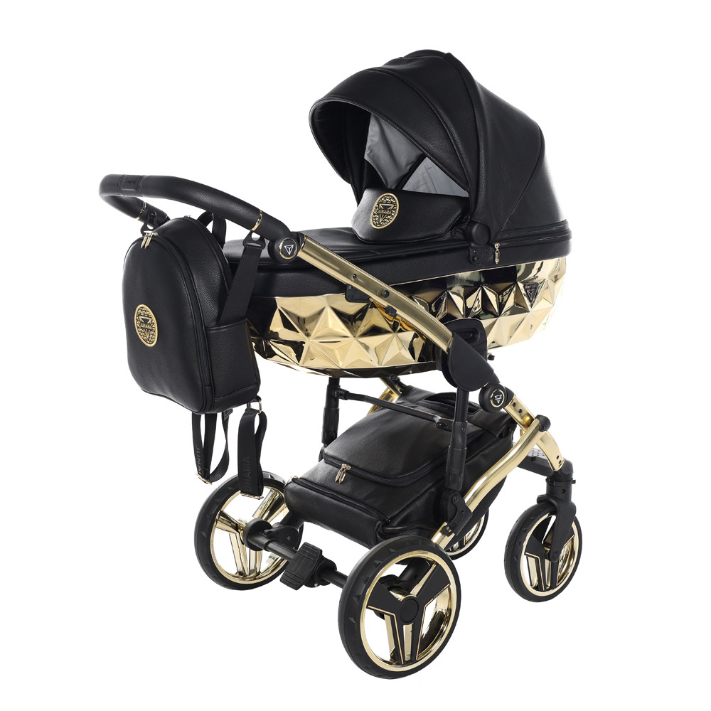 Junama Hand Craft V3 System - Fekete és Arany – babakocsi