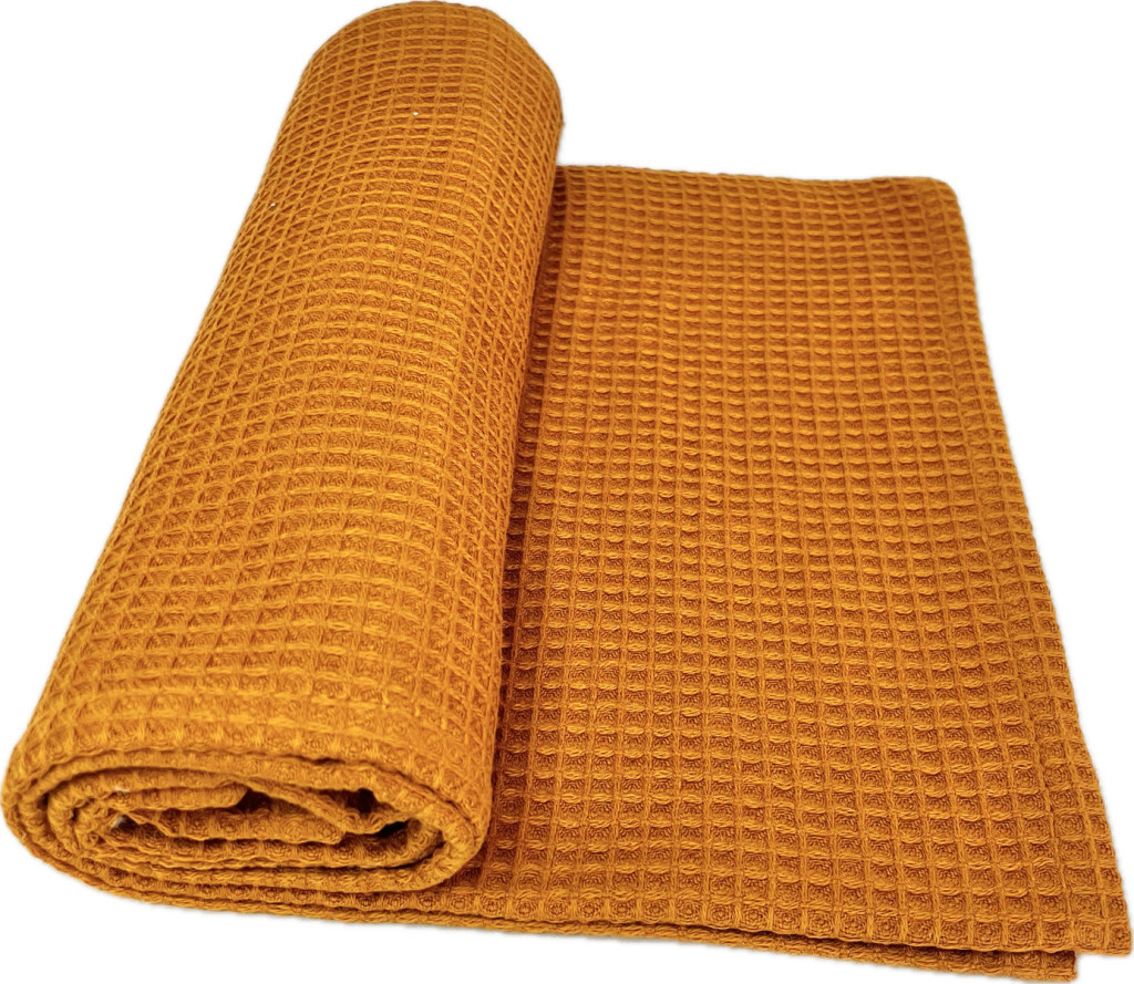 Terra waffle babatakaró 70x90 cm – puha, légáteresztő, 100% pamut – babatermék