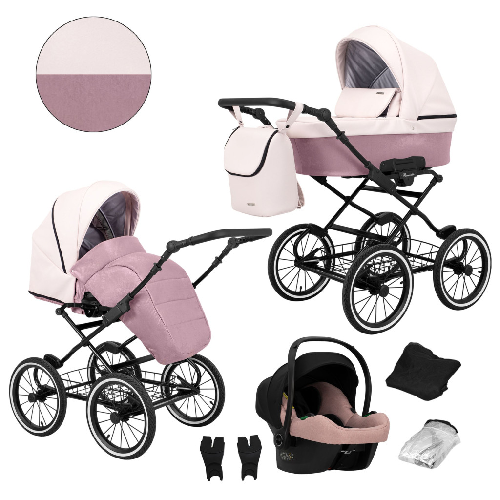 Kunert Romantic - Pink Színű – babakocsi 1. kép