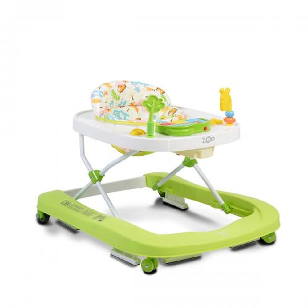 MONI Zoo 2in1 átalakítható bébikomp járássegítős zöld