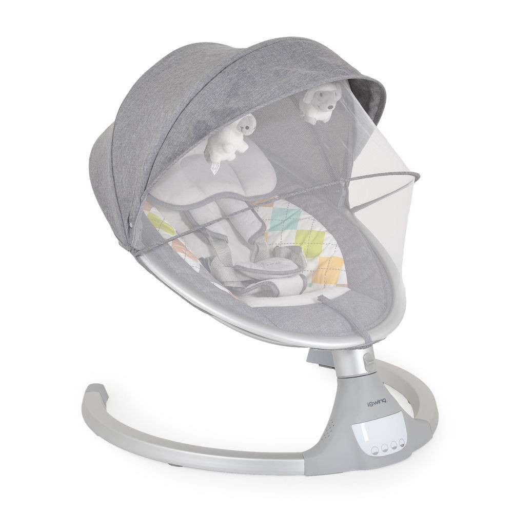 Moni Iswing elektromos hinta, 9 kg, 5seb., szúnyoghálóval V.SZÜRKE