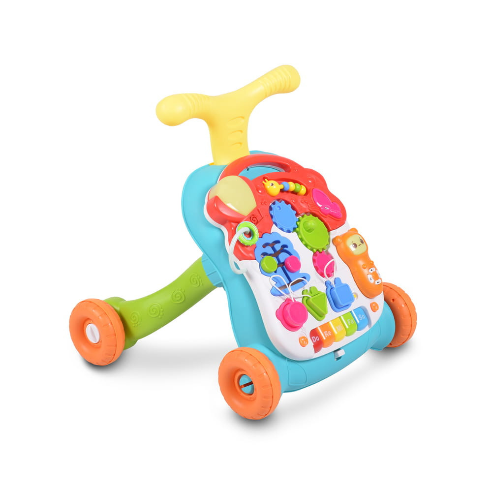 Moni Toys Music járássegítő műanyag 2in1 játszóasztal – babatermék