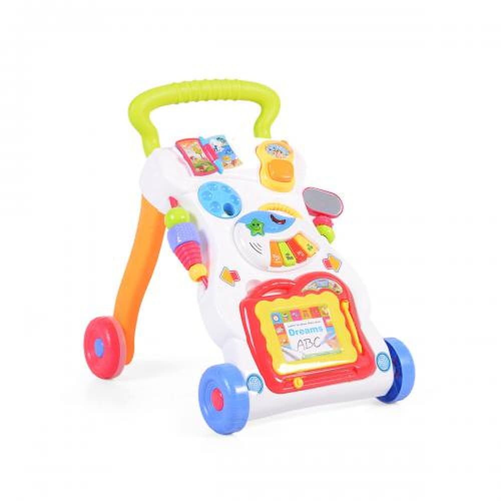 Moni Toys Dreams járássegítő műanyag 2in1 zöld – babatermék