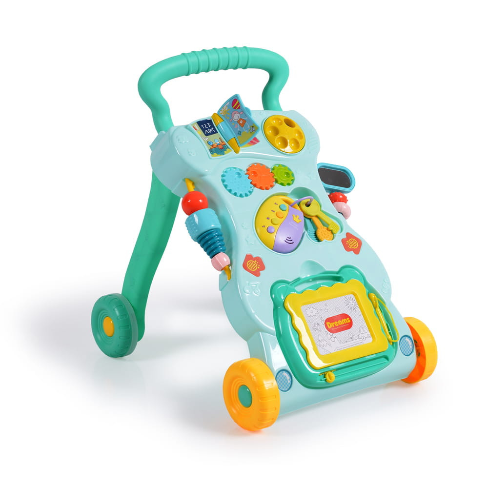 Moni Toys Dreams járássegítő műanyag 2in1 kék – babatermék