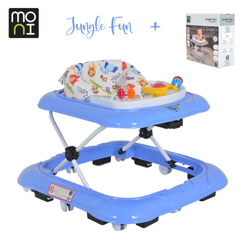 Moni JUNGLE FUN+ bébikomp, színes dobozban KÉK