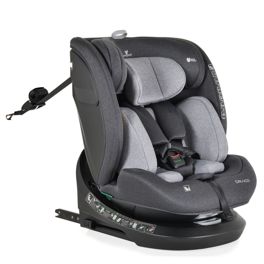 Moni DRACO I-SIZE autósülés 40-150cm SZÜRKE