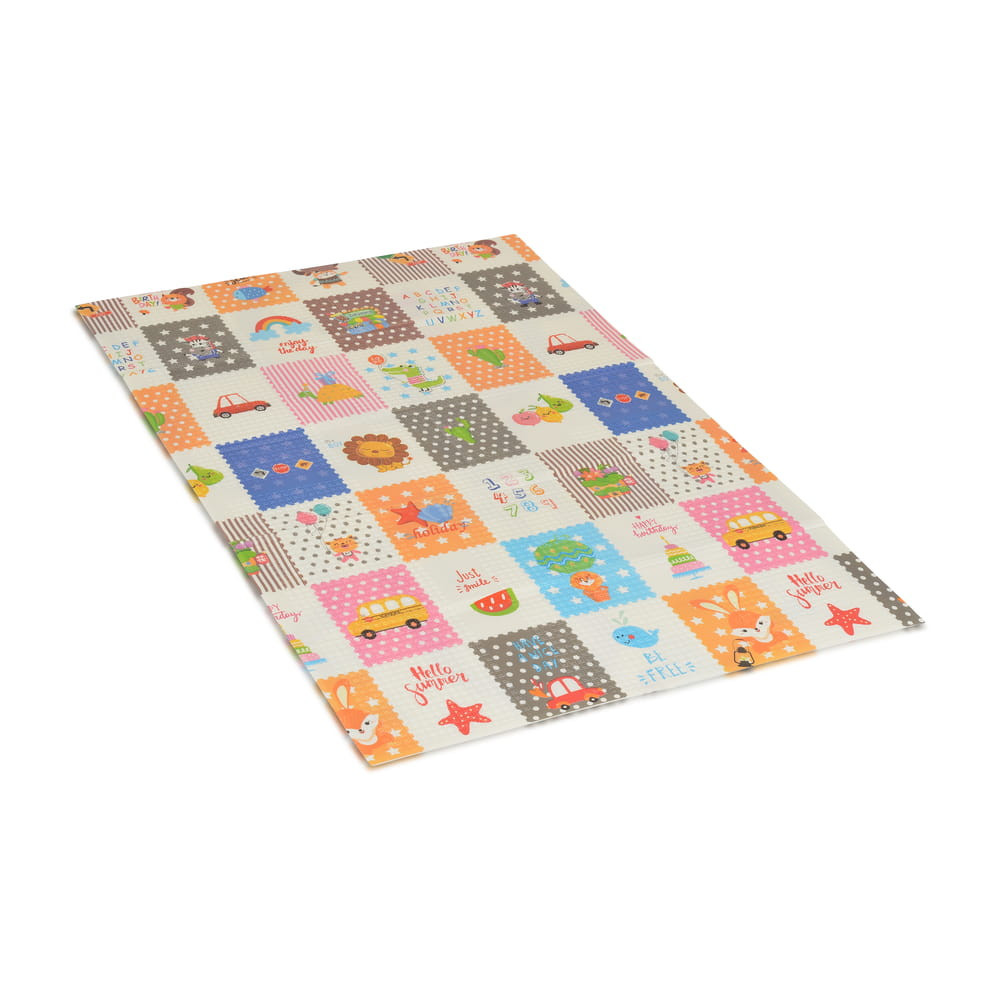 Moni Toys Xpe összecsukható matrac 120*180cm KRESZ utcák FUN TIME – játszószőnyeg