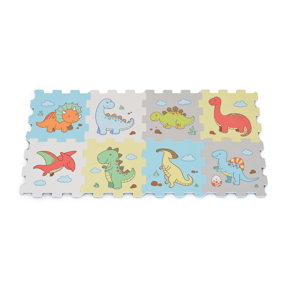 Moni HABTAPI 8 db-os puzzle DINOSZAURUSZOS – játszószőnyeg