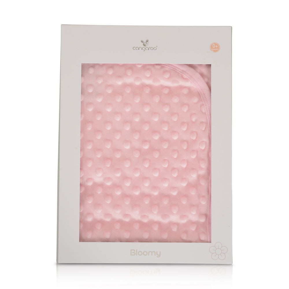 CANGAROO BLOOMY takaró 80*90cm PINK – babatermék