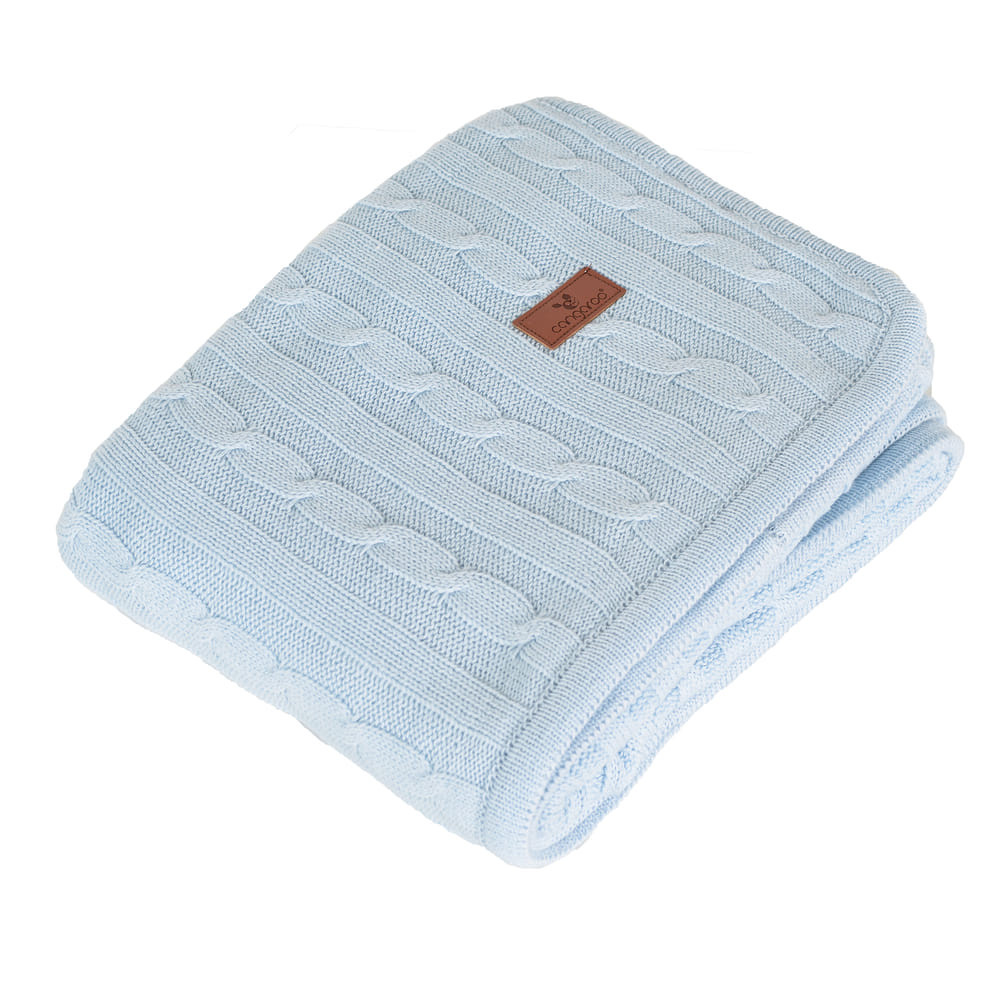 CANGAROO Sherpa takaró 75x100cm KÉK – babatermék