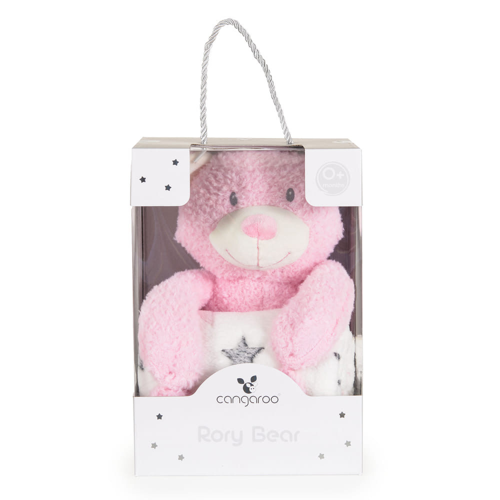 CANGAROO TAKARÓ Rory bear 90x75cm PINK – babatermék