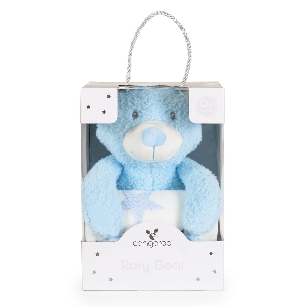 CANGAROO TAKARÓ Rory bear 90x75cm KÉK – babatermék