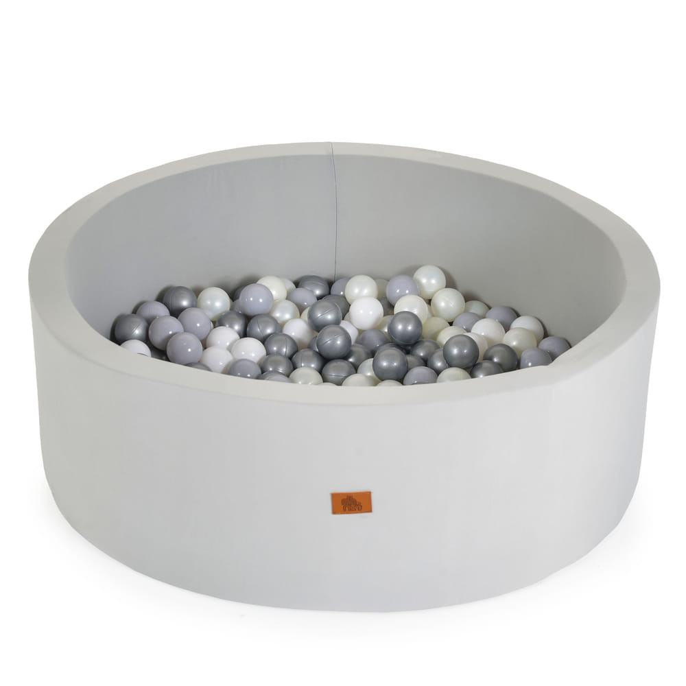 CANGAROO LABDAMEDENCE 200db 5,5cm labdával SZÜRKE – játszószőnyeg 1. kép