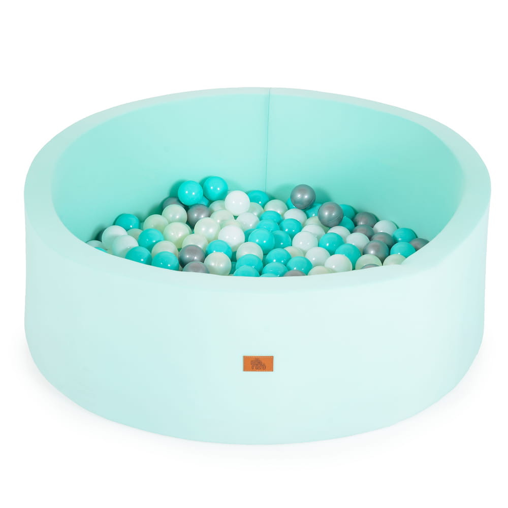 CANGAROO LABDAMEDENCE 200db 5,5cm labdával KÉK/TÜRKIZ – játszószőnyeg 1. kép
