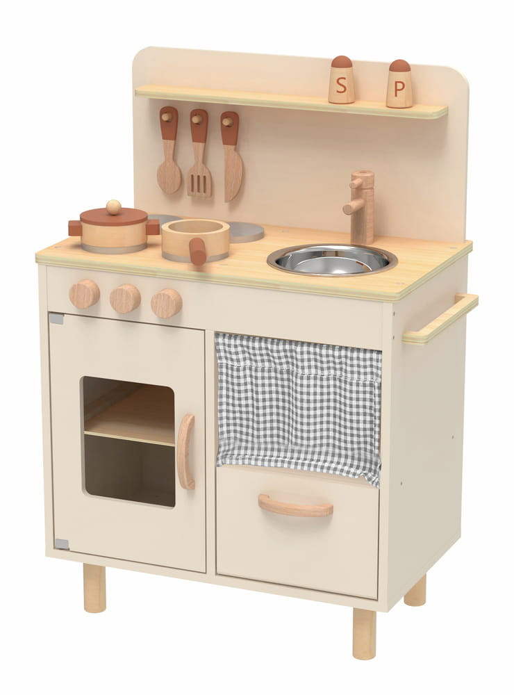 TOOKY fa konyha 8dbos, 73cm magas PASZTEL