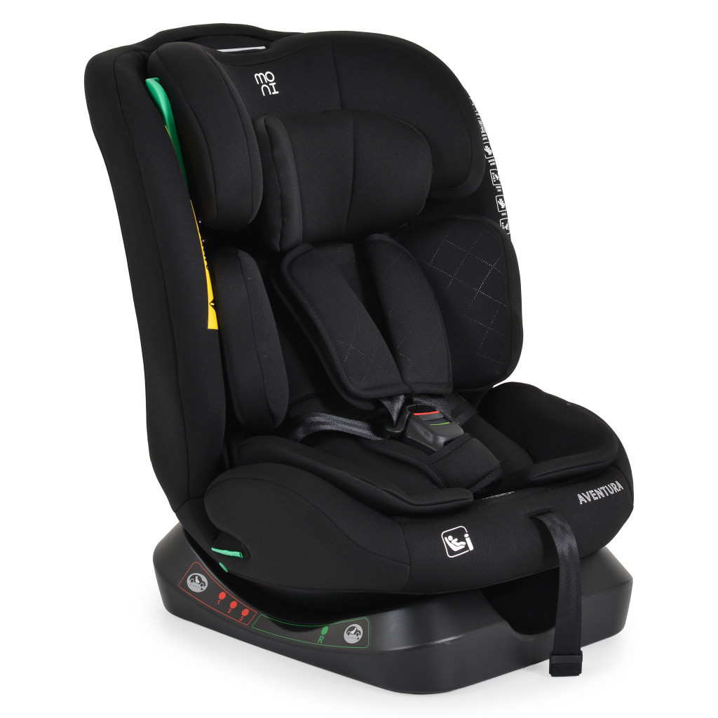 Moni AVENTURA dönthető autósülés 40-150cm FEKETE