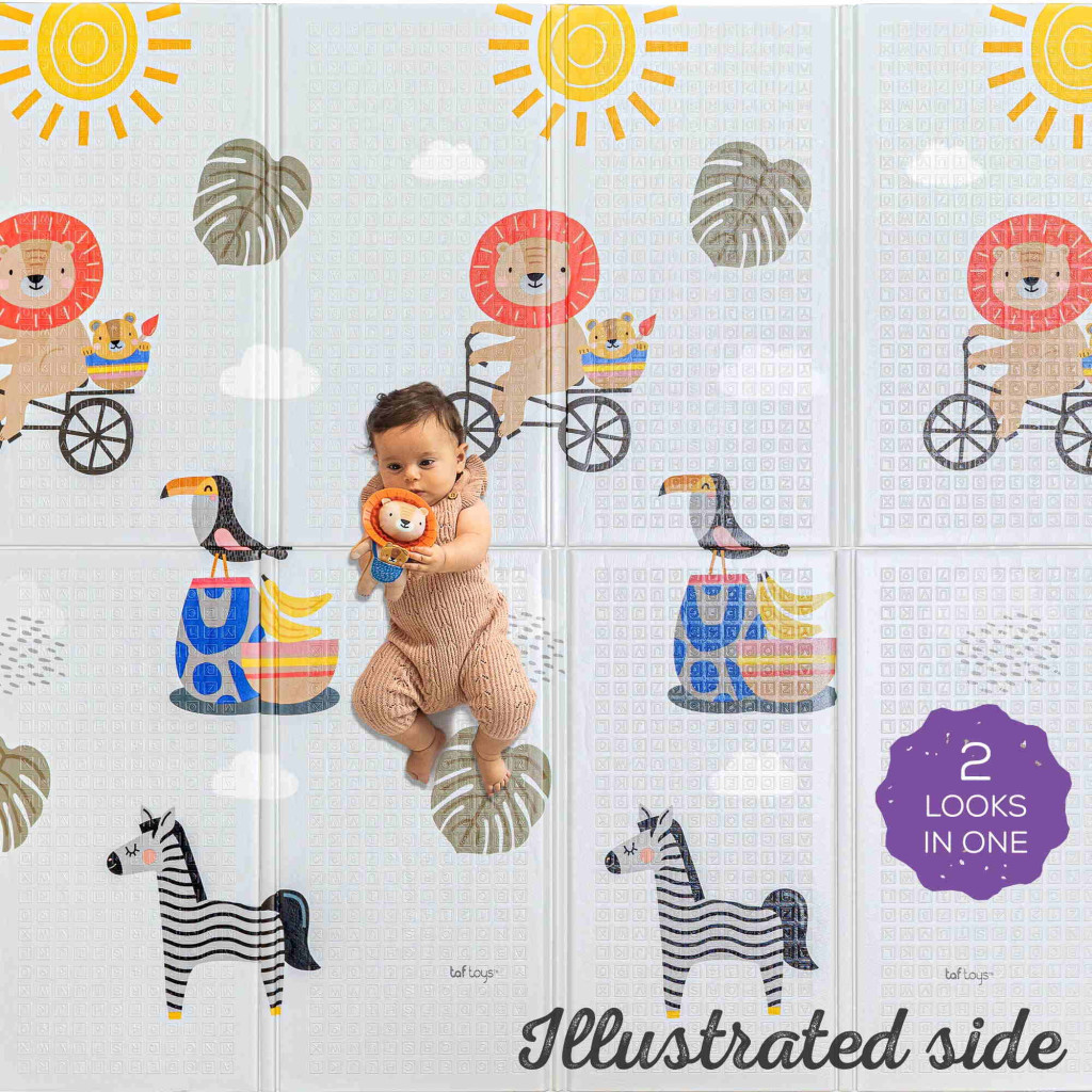 Taf Toys játszószõnyeg - szivacs Szavanna 150x200cm 12715 – játszószőnyeg