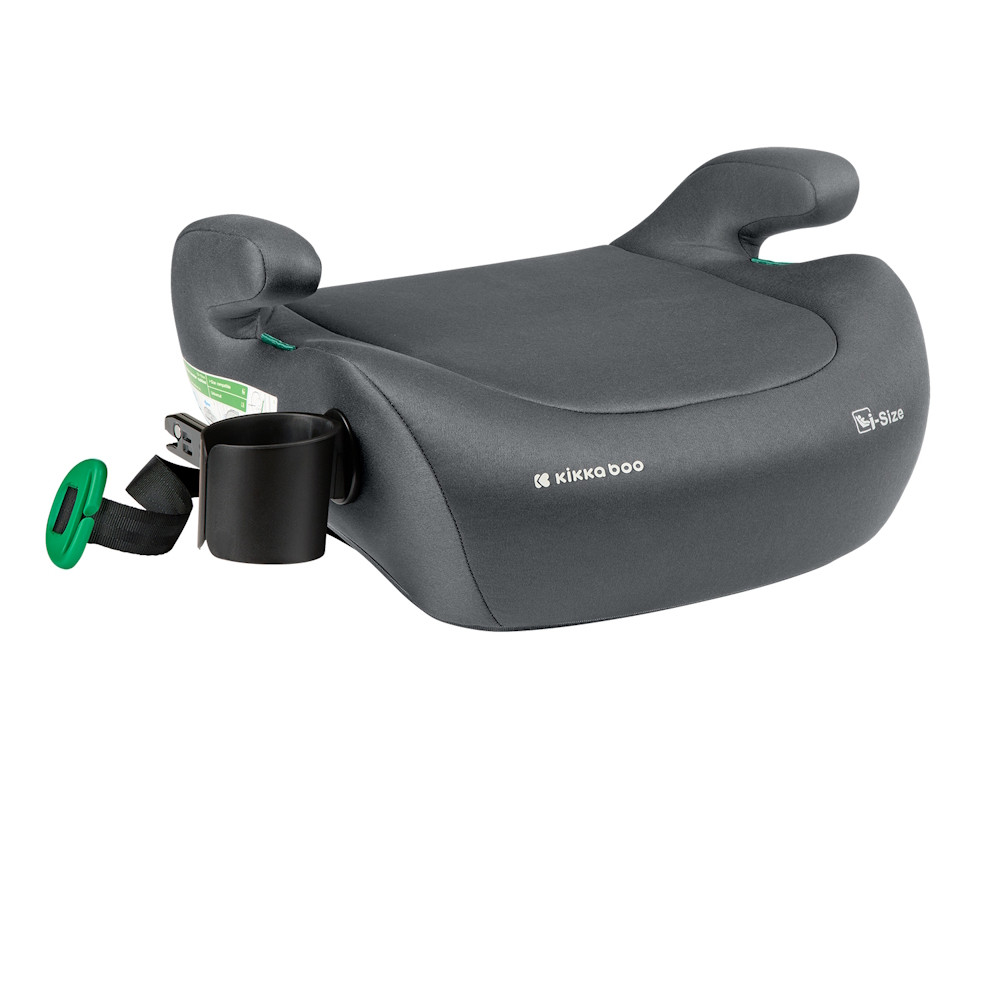 Kikkaboo ülésmagasító i-Tip II i-Size Isofix 125-150 cm sötétszürke – ülésmagasító