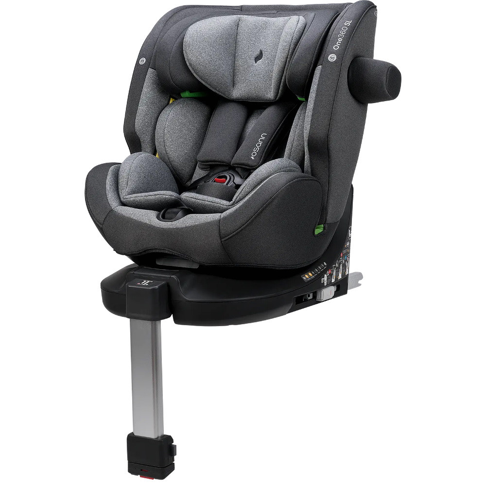 Osann gyerekülés One360SL i-Size Isofix kitámasztó láb 40-150 cm szürke