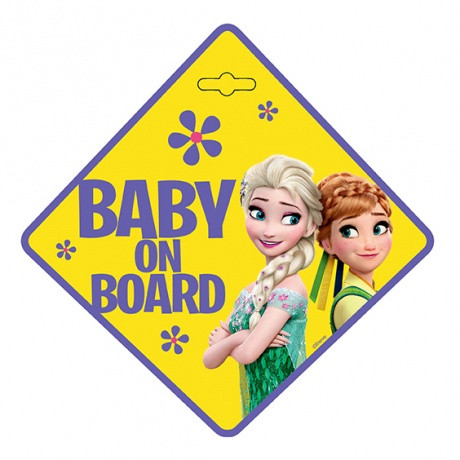 Seven Polska tábla baby on board Frozen – babatermék