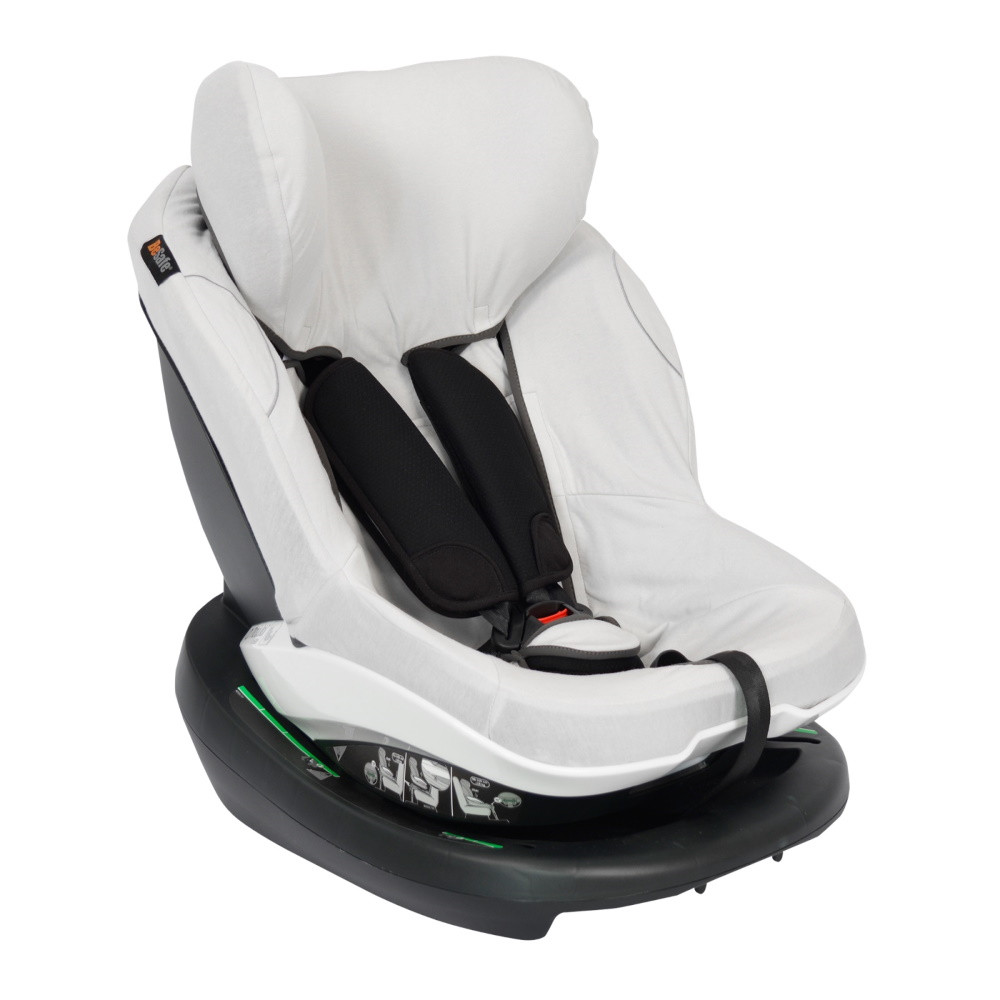 BeSafe nyári huzat iZi Modular/Twist/Turn ülésre bambusz-pamut Glacier szürke – autós kiegészítő