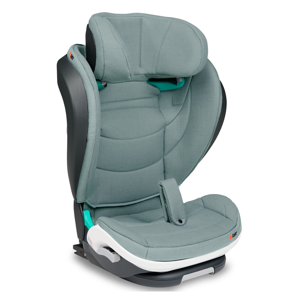 BeSafe gyerekülés iZi Flex FIX 2 i-Size ISOfix 100-150 cm Sea Green Mélange – autósülés