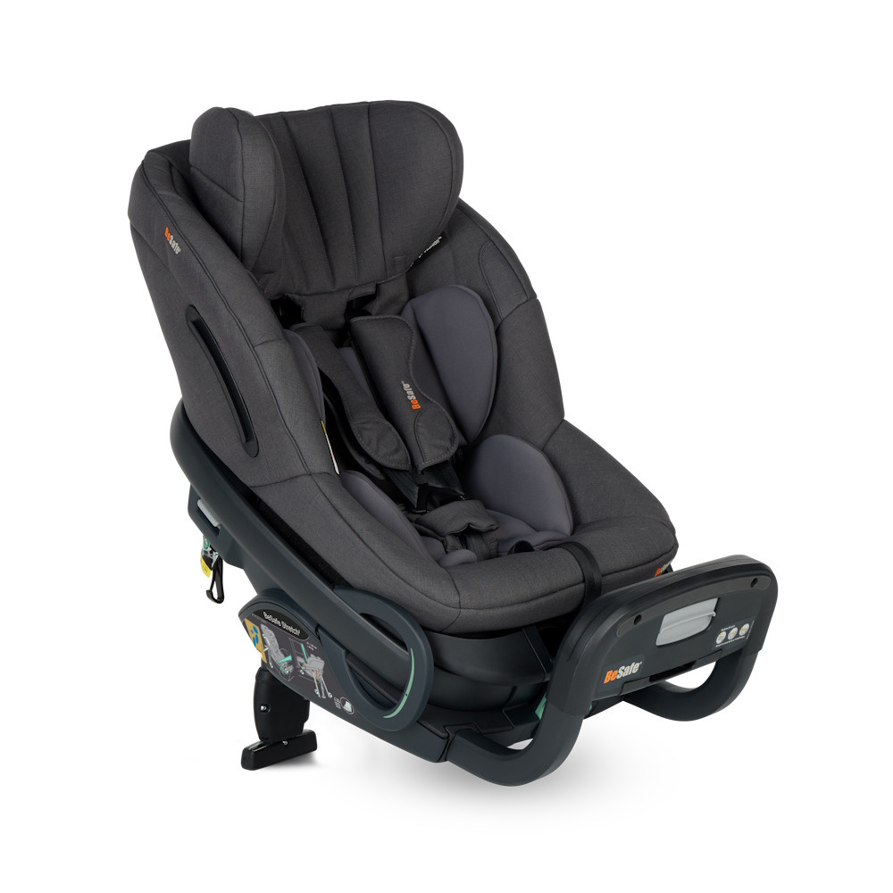 BeSafe gyerekülés Stretch2 I-Size 61-125 cm Dark Grey Mélange