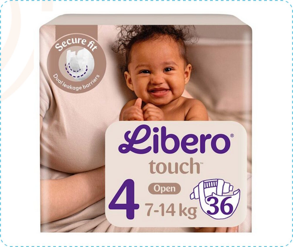 Libero Touch 4 pelenka 7-14 kg 36db