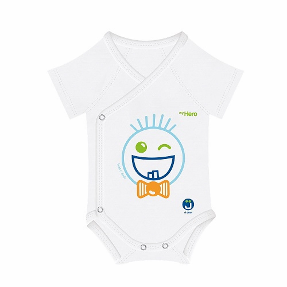 J Bimbi kombidressz koraszülött biopamut 44-62 cm My Hero 4 Season Boy 10743 – babatermék